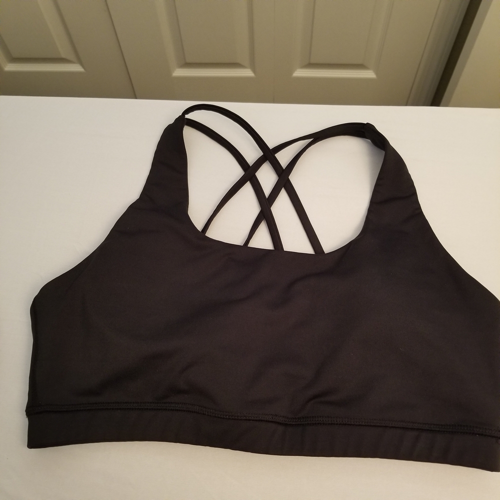 RB3 Racerback Sports Bra Ladies Size L Polyester/Spandex RN 76235